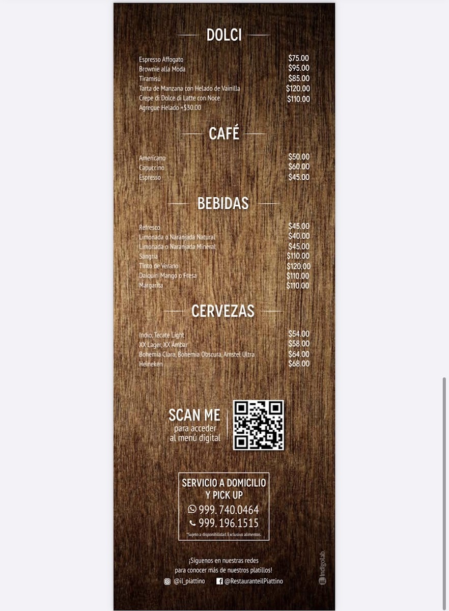 Il Piattino Menu - Image 4